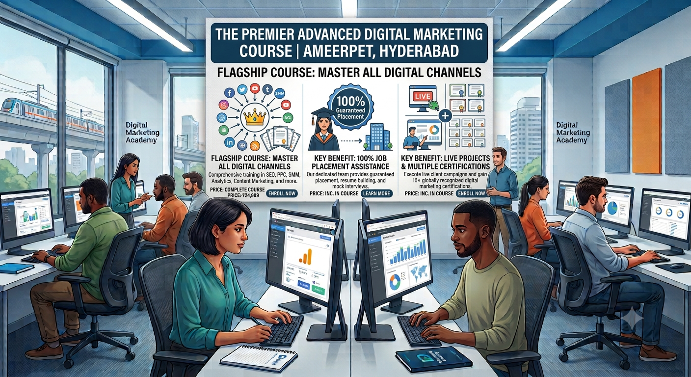 Complete Advanced AI Digital Marketing Course in Ameerpet